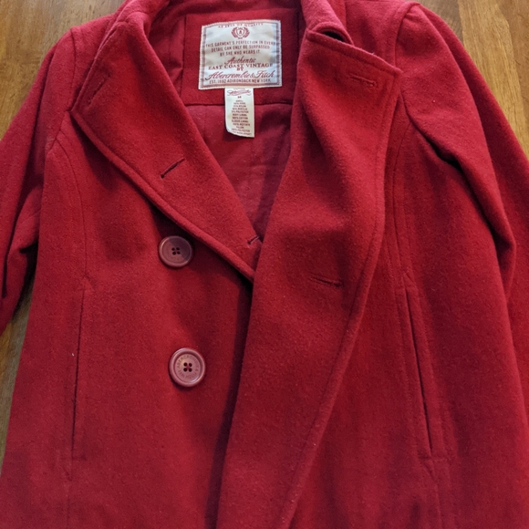 Vintage Abercrombie and Fitch Pea Coat - Picture 8 of 8